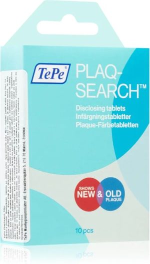 TePe PlaqSearch plaque disclosing tablets 10 pc
