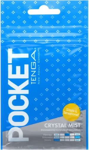 Tenga Pocket Crystal Mist disposable masturbator 8 cm