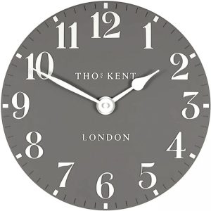 Thomas Kent Arabic Wall Clock gray 51.0 H x 51.0 W x 4.0 D cm