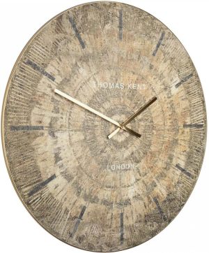 Thomas Kent Oversized Starburst 92cm Silent Wall Clock brown 9.0 H x 90.0 W x 6.0 D cm