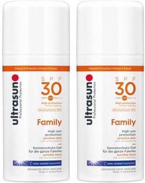 Ultrasun Super Sensitive Family SPF 30 100ml Double