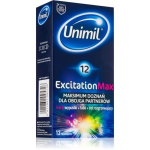 Unimil Excitation Max condoms 12 pc