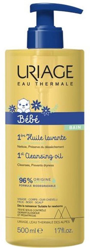 Uriage Bebé 1ère Cleansing Protective Oil for Babies 500mL