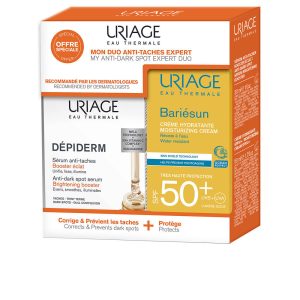 Uriage Depiderm Serum ANTI-SPOT Solution + Bariésun Cream SPF50+ Case 2 pcs