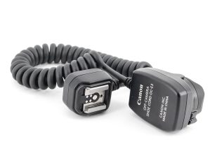 Used Canon OC-E3 Off-Camera Shoe Cord