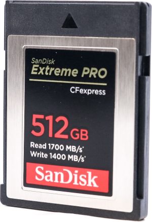 Used SanDisk 512GB Extreme PRO CFexpress Card Type B