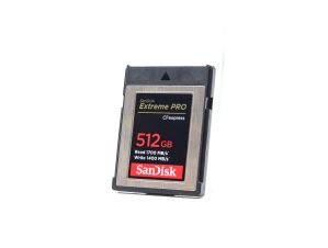 Used SanDisk 512GB Extreme PRO CFexpress Card Type B