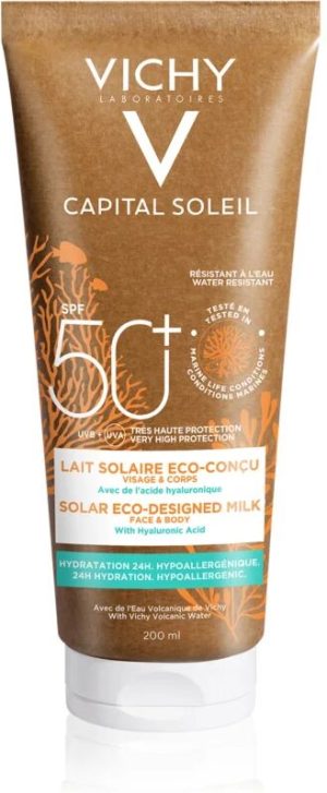 Vichy Capital Soleil Solar Eco-Designed Milk protective milk SPF 50+ 200 ml