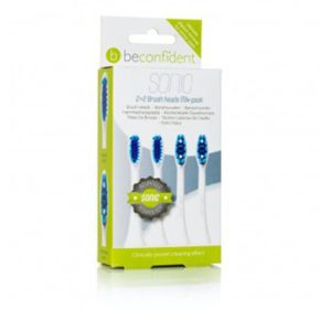 Beconfident Sonic Toothbrush Heads REGULAR/WHITENING White set 4 pz