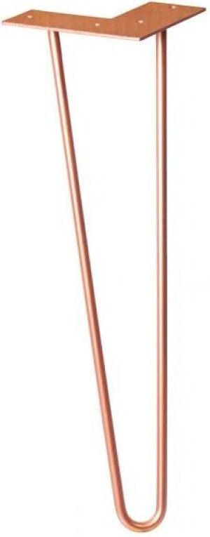 Wagner Hairpin Table Leg 40.0 H x 12.0 W x 12.0 D cm