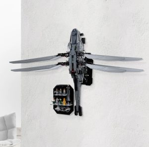 Wall Mounted Display for LEGO® Icons Dune Atreides Royal Ornithopter Premium Wall Mounted Display Wicked Brick
