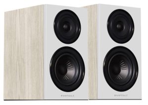 Wharfedale Diamond 12.1 Standmount Bookshelf Speakers Light Oak