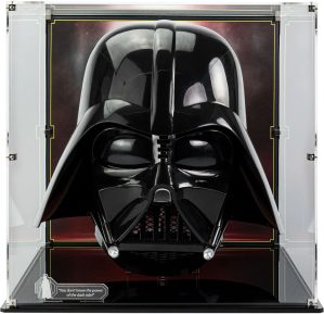 Wicked Brick Display case for Star Wars™ Black Series Darth Vader Helmet - Display case with background design