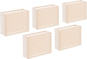 Wiesenfield Langstroth Honeycomb Frames - groove for centre wall - pine - height 159 mm - 10 pcs. WIE-BK-15