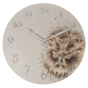 Wrendale Designs 'Awakening' Hedgehog Wall Clock