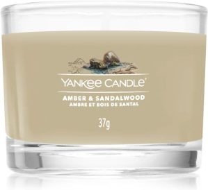 Yankee Candle Amber & Sandalwood votive candle 37 g