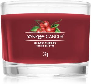Yankee Candle Black Cherry votive candle glass 37 g