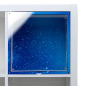 Wicked Brick Printed Window Display Solution for IKEA® KALLAX - Disney - Sparkles / Yes - both front & back plates
