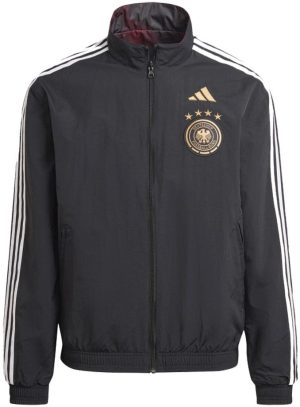 adidas 2022-2023 Germany Anthem Jacket (Black) - Black - male - Size: Large 42-44" Chest