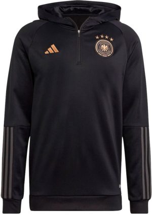 adidas 2022-2023 Germany Hoody (Black) - Black - male - Size: XL 44-46" Chest