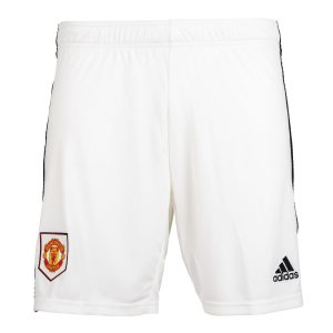 adidas 2022-2023 Man Utd Home Shorts (White) - Red - male - Size: Small 32" Waist