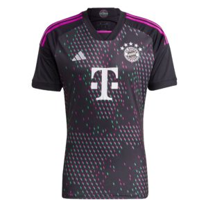 adidas 2023-2024 Bayern Munich Away Shirt - Black - male - Size: Large 42-44" Chest