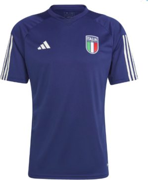 adidas 2023-2024 Italy Training Jersey (Dark Blue) - Navy - male - Size: Large 42-44" Chest