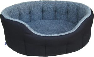 Archie & Oscar Comeau Bolster Cushion gray/black 24.0 H x 76.0 W x 64.0 D cm