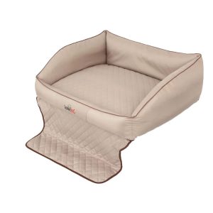 HobbyDog Codur Travel Dog Bed black/brown 35.0 H x 90.0 W x 70.0 D cm