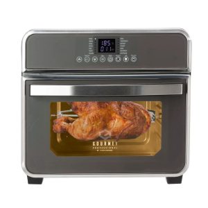 SENSIO HOME 15 L Gourmet Professional Clean Cook Airfryer Oven black/gray 33.7 H x 33.0 W x 35.5 D cm