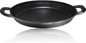 INTIGNIS Paella 40cm Non-Stick Frying Pan black/gray 5.5 H x 46.0 D cm