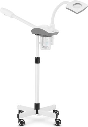 physa Face Steamer - with magnifying lamp and aromatherapy function - 750 + 9.5 W - 700 ml PHY-FS_01