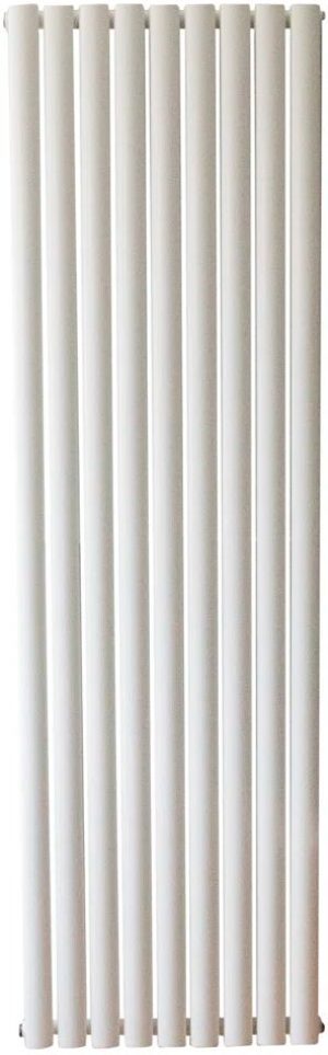 Belfry Heating Carina Vertical Designer Radiator gray/pink 1800.0 H x 534.0 W x 7.9 D cm