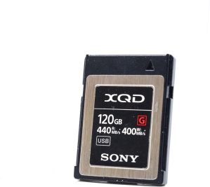 Used Sony XQD G 120GB 440MB/s Card